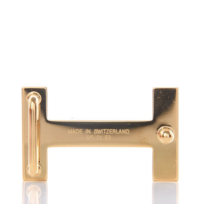 Hermes Swift Epsom 13mm Focus Belt 75 Black Gold 4 of 5