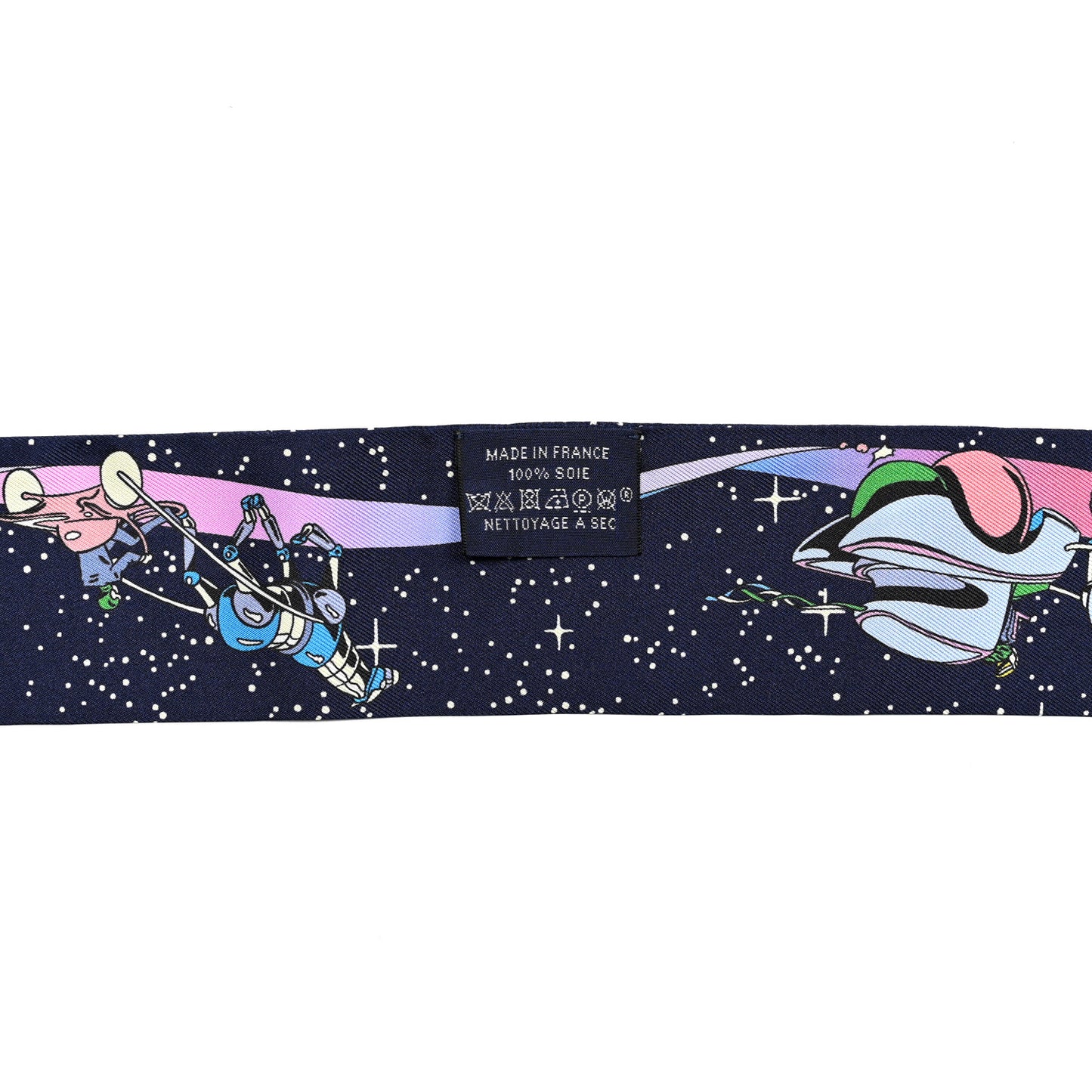 Silk Space Derby Twilly Marine Rose Multicolor