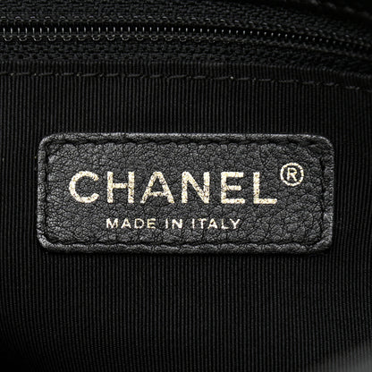 Chanel Calfskin Cerf Executive Shopper Tote Black 7 of 14