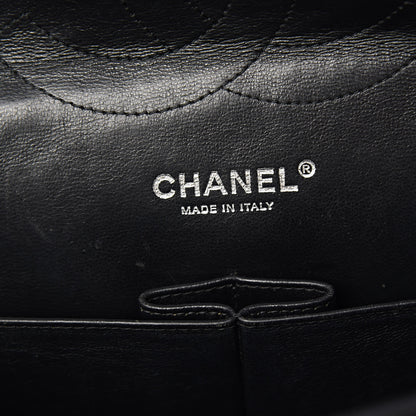 Chanel Patent Quilted Jumbo Double Flap Black 6 of 18