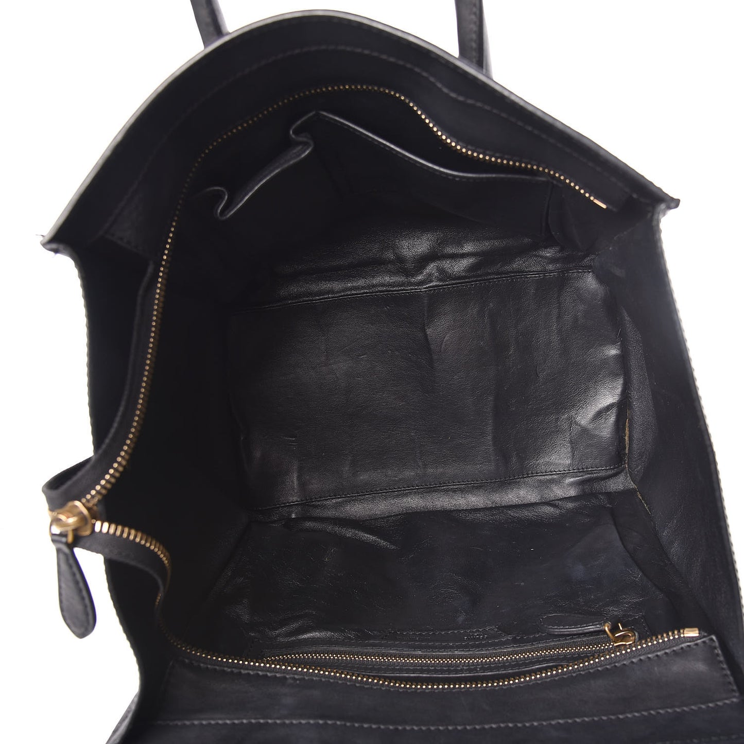 Smooth Calfskin Mini Luggage Black