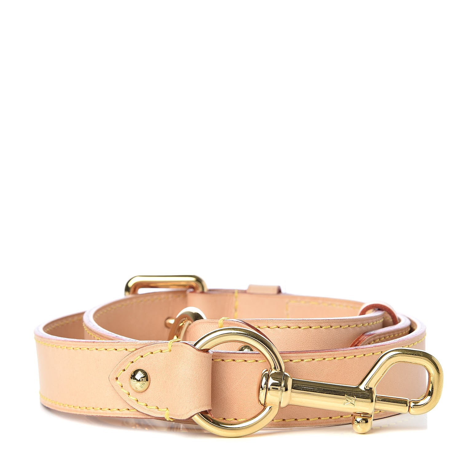 Louis Vuitton Vachetta 25mm Adjustable Shoulder Strap VVN 1 of 3