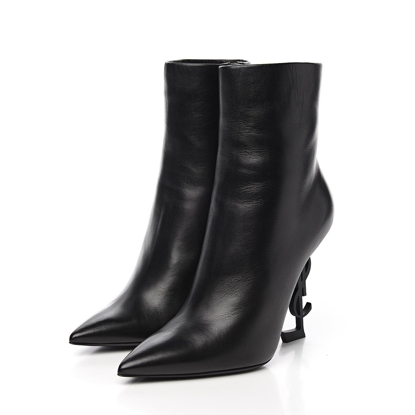 Calfskin Opyum Ankle Boots 40 Black