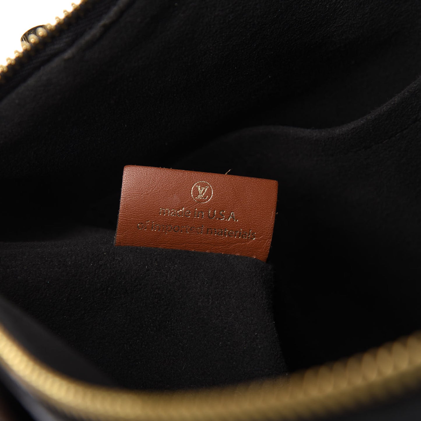 Monogram V Tote MM Black
