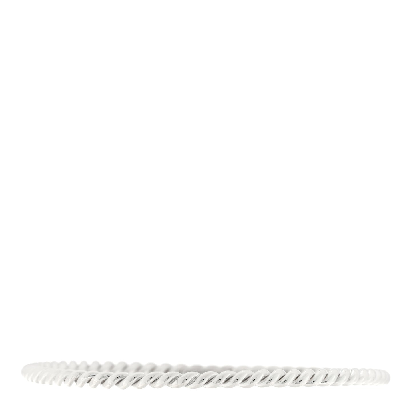 Sterling Silver Twist Rope Bangle Bracelet