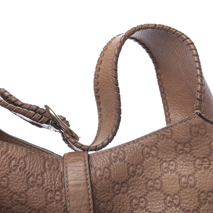 Gucci Guccissima Old Libeccio Medium New Jackie Hobo Old Naturale 7 of 10