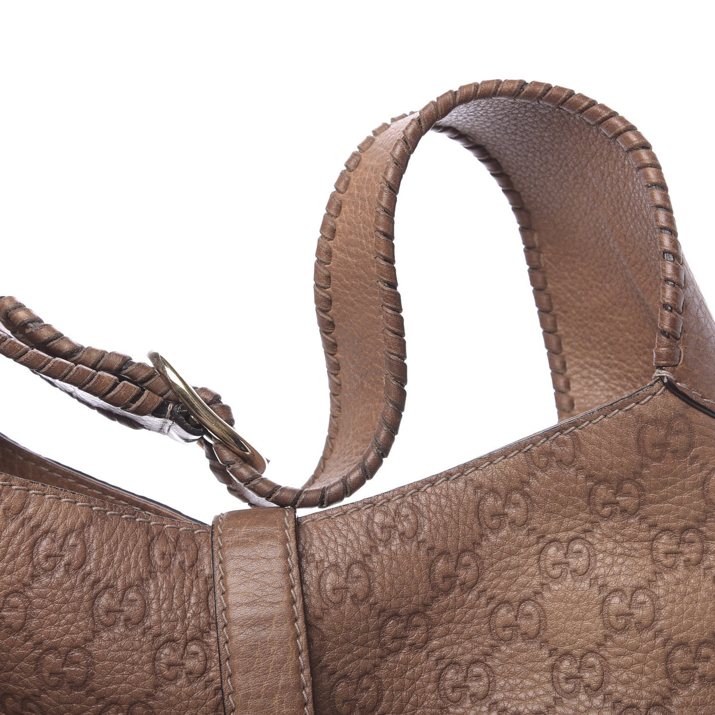 Guccissima Old Libeccio Medium New Jackie Hobo Old Naturale