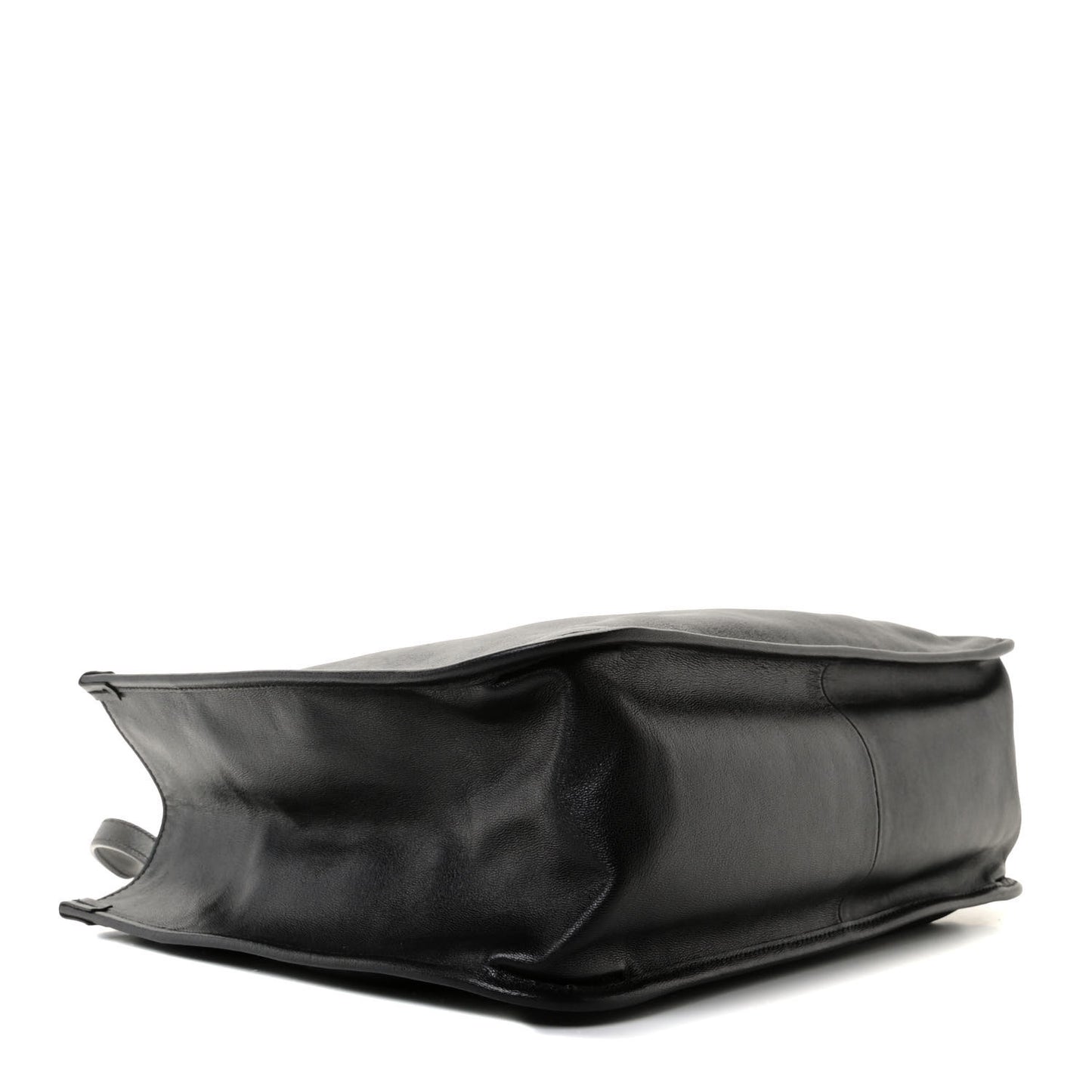 New Sakai Calfskin Lux Horsebit 1955 Tote Bag Black