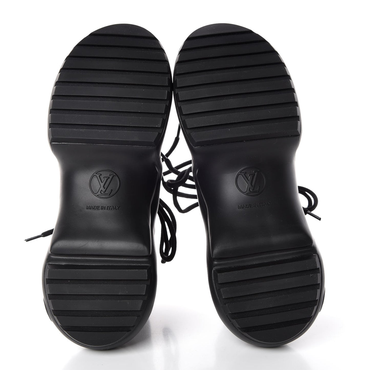 Calfskin Technical Nylon LV Archlight Sneakers 34.5 Black