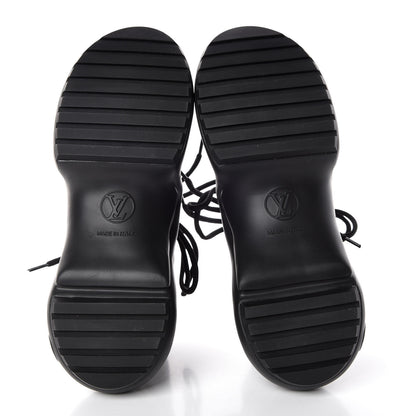Louis Vuitton Calfskin Technical Nylon LV Archlight Sneakers 34.5 Black 5 of 8