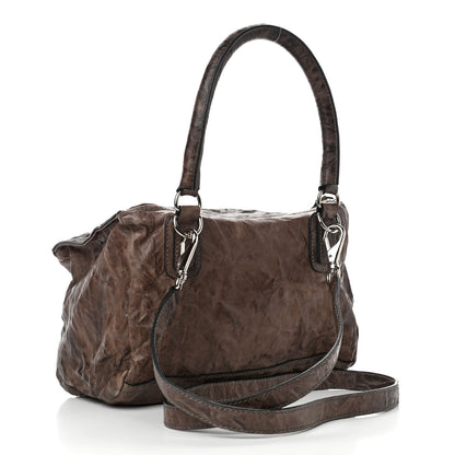 Givenchy Tumbled Sheepskin Small Pandora Charcoal 2 of 6