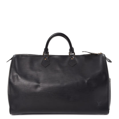 Louis Vuitton Epi Speedy 40 Black 1 of 11