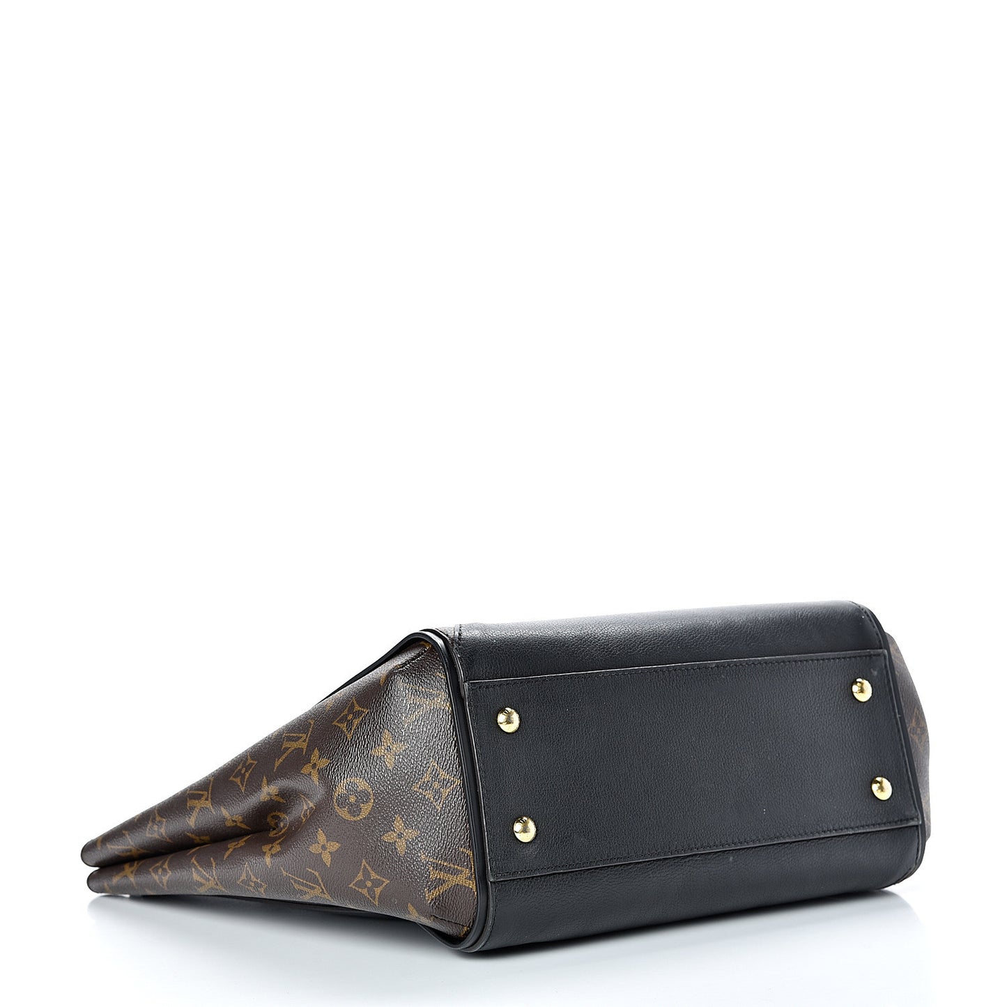Calfskin Monogram Kimono Tote Black