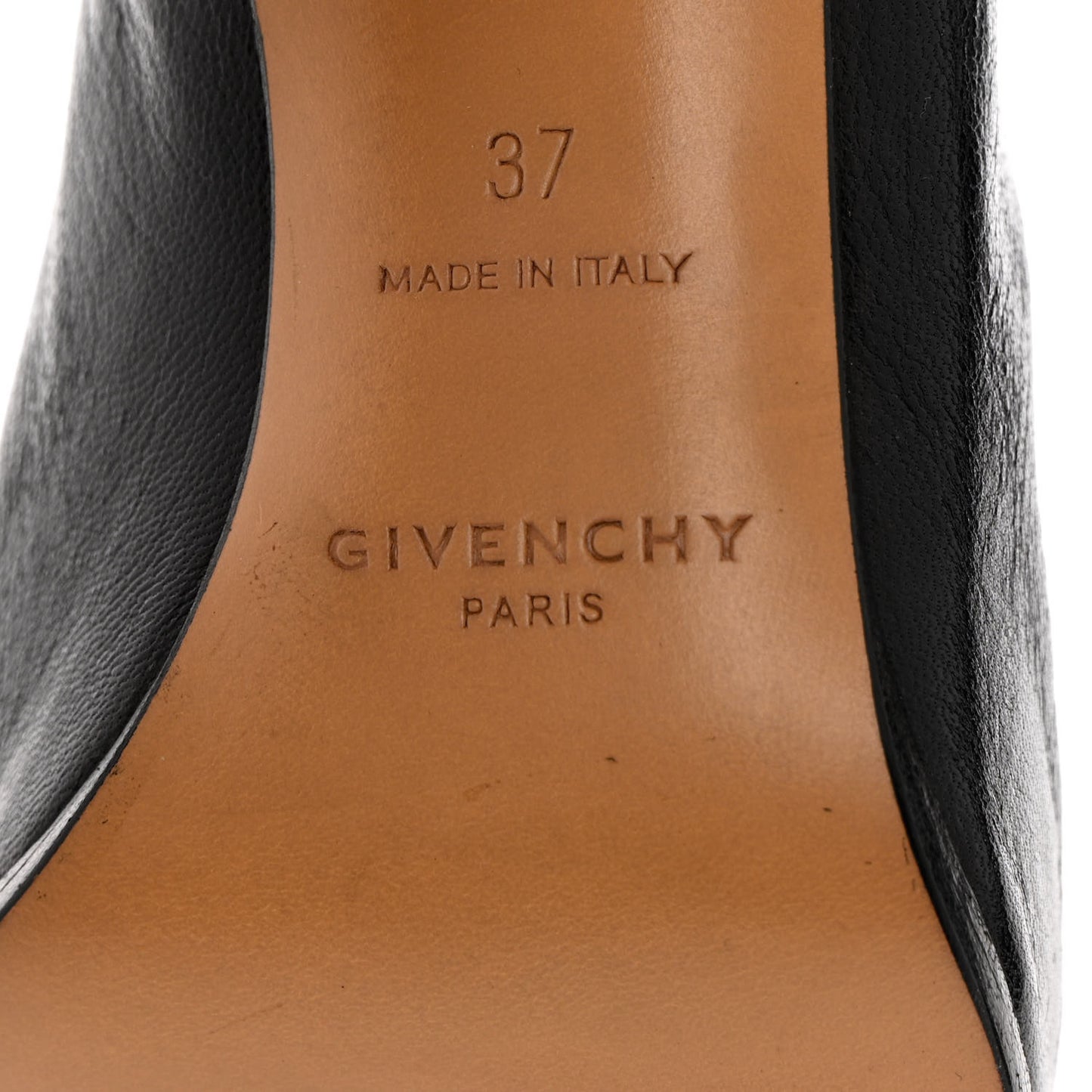 Calfskin Suede GV3 Mid Calf Boots 37 Black