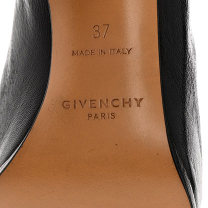 Givenchy Calfskin Suede GV3 Mid Calf Boots 37 Black 8 of 10