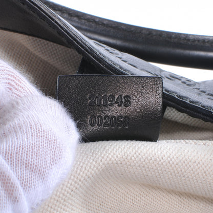 Gucci Guccissima Large Sukey Tote Black 7 of 8