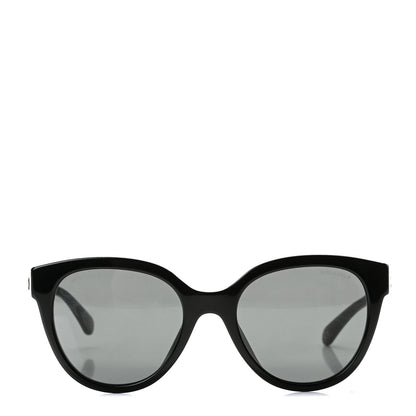 Chanel Acetate CC Butterfly Sunglasses 5414-A Black 2 of 7