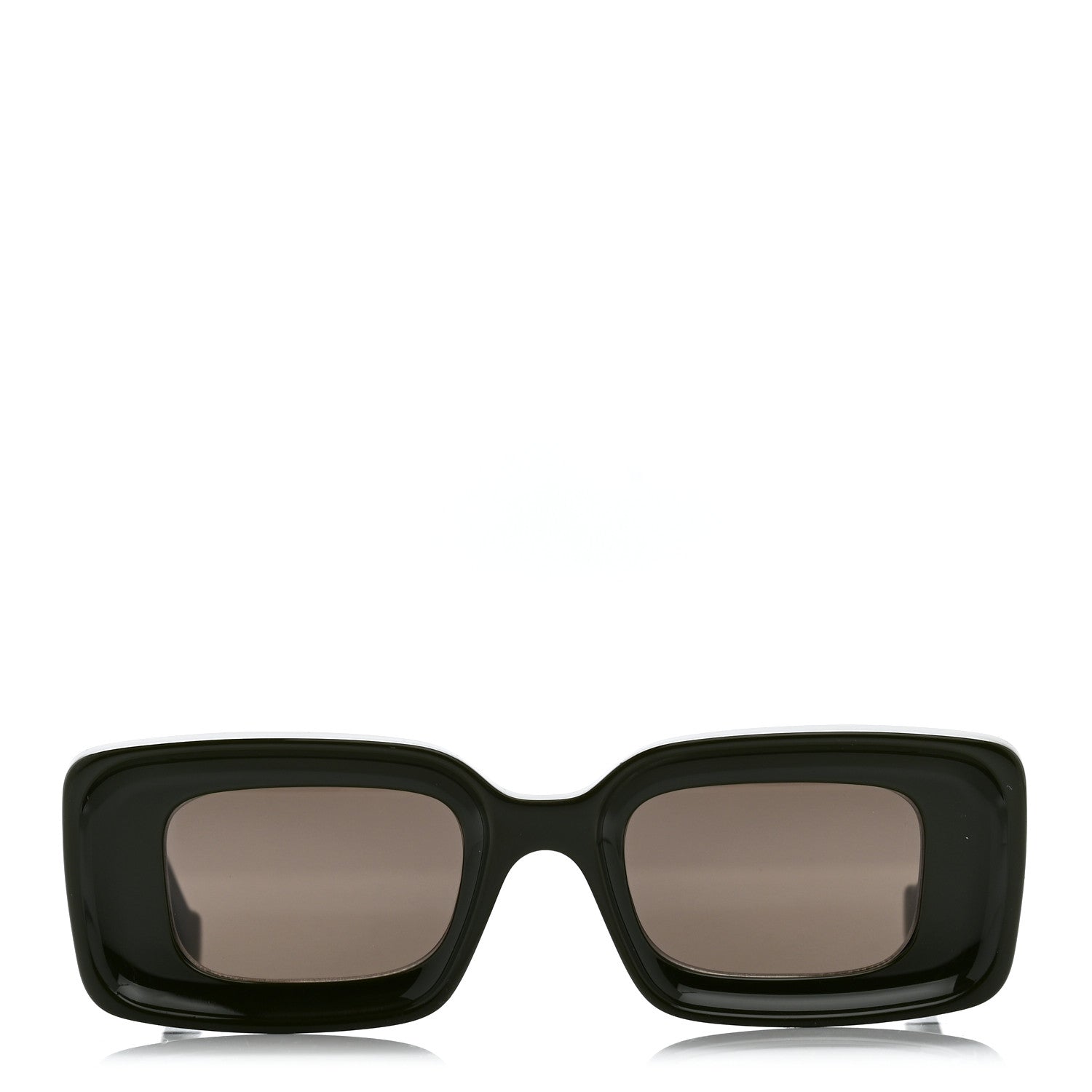 Loewe Acetate Rectangular Sunglasses LW40101I Dark Olive 2 of 7