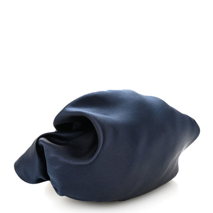 The Row Satin Small Ascot Bag Navy 4 of 9