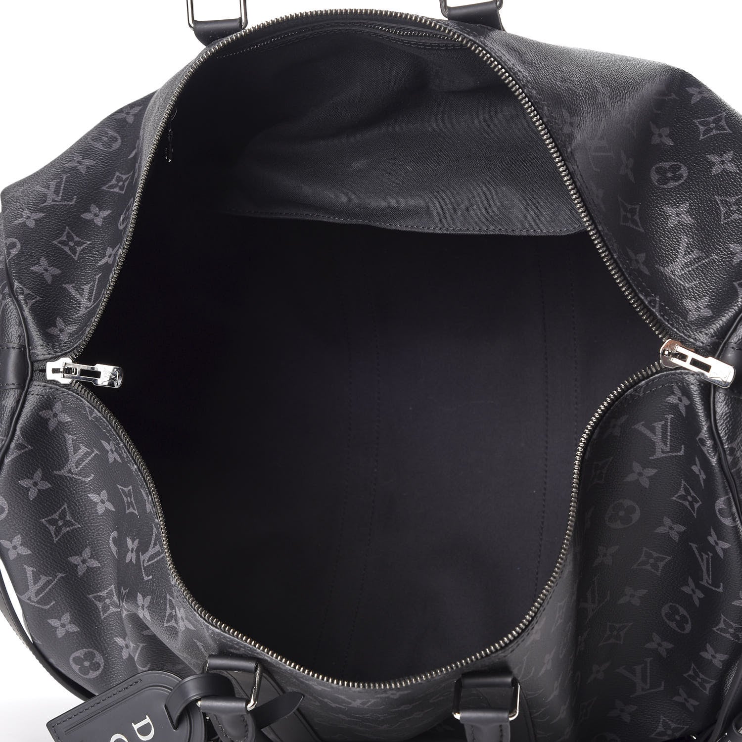 Louis Vuitton Monogram Eclipse Keepall Bandouliere 55 4 of 9