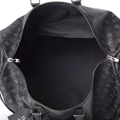 Louis Vuitton Monogram Eclipse Keepall Bandouliere 55 4 of 9