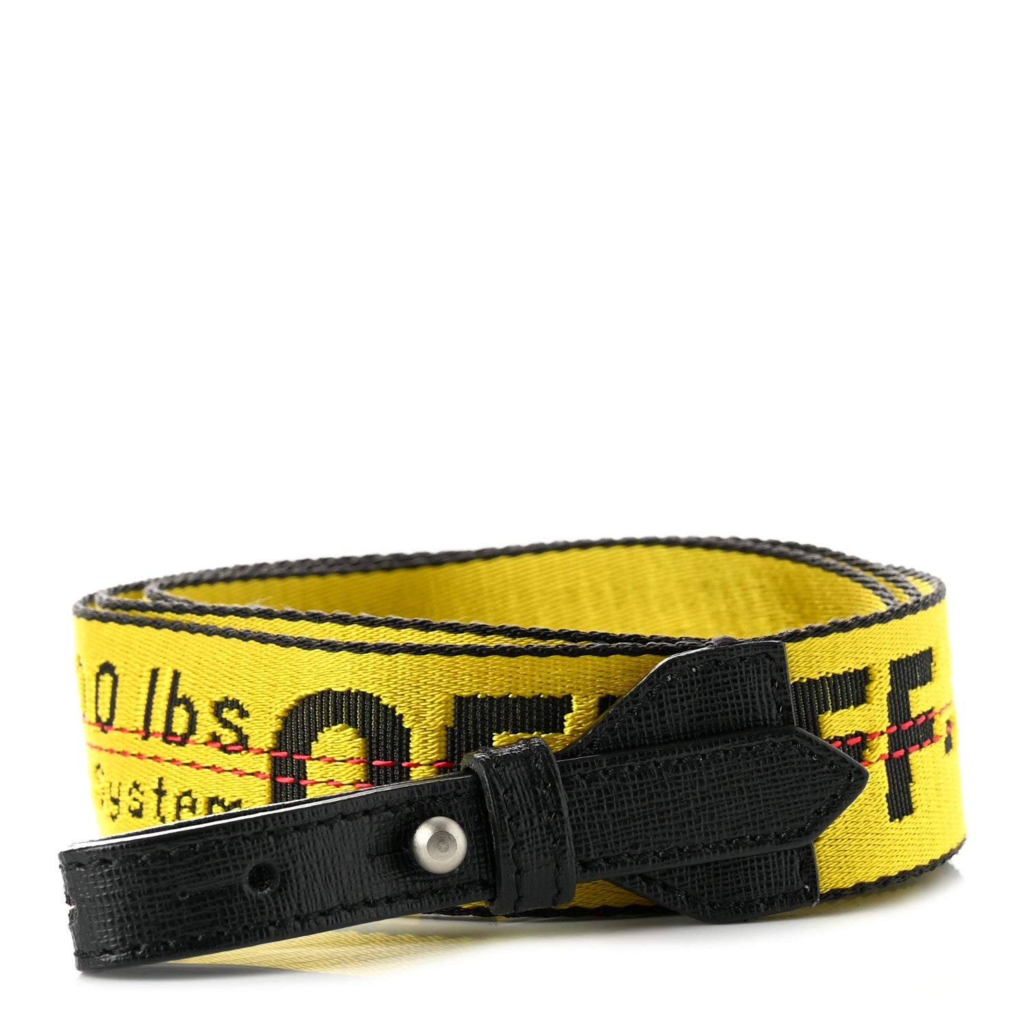 Off-White Industrial Shoulder Strap Yellow 1 of 3