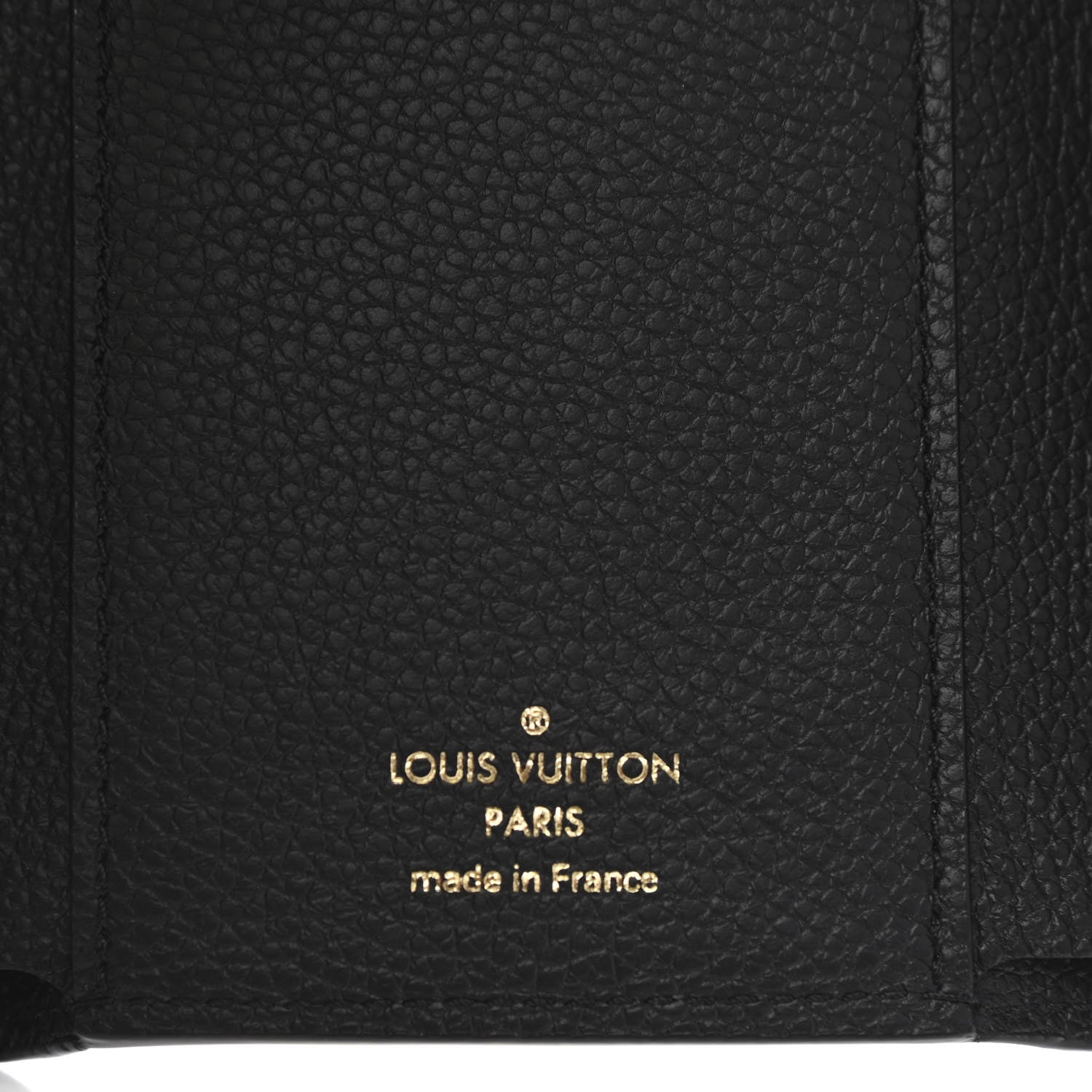 Louis Vuitton Empreinte Monogram Giant Victorine Wallet Black Beige 6 of 7