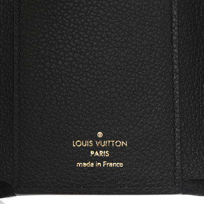 Louis Vuitton Empreinte Monogram Giant Victorine Wallet Black Beige 6 of 7