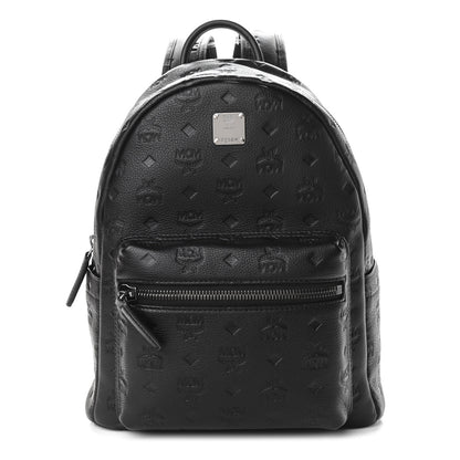 MCM Calfskin Ottomar Small Stark Backpack Black 1 of 9