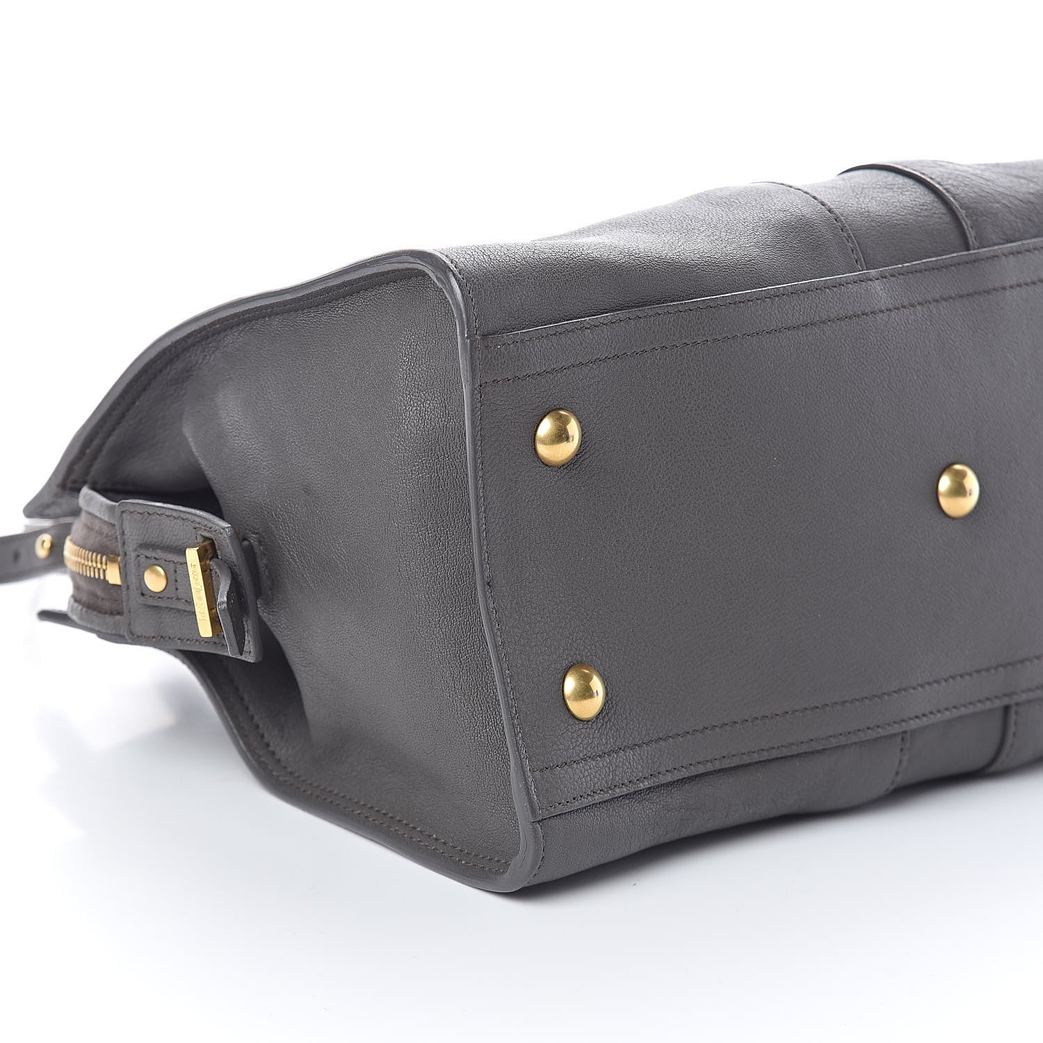 Saint Laurent Sheepskin Small Cabas ChYc Grey 9 of 10