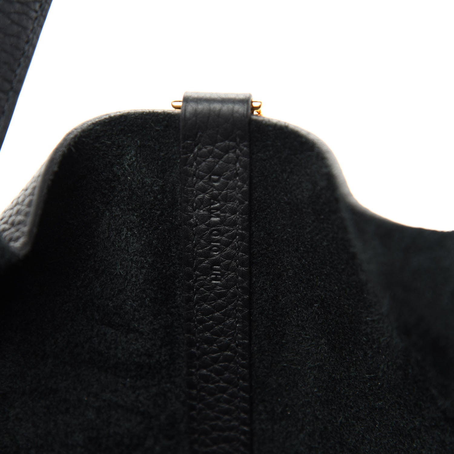 Hermes Taurillon Clemence Picotin Lock 22 MM Black 9 of 11