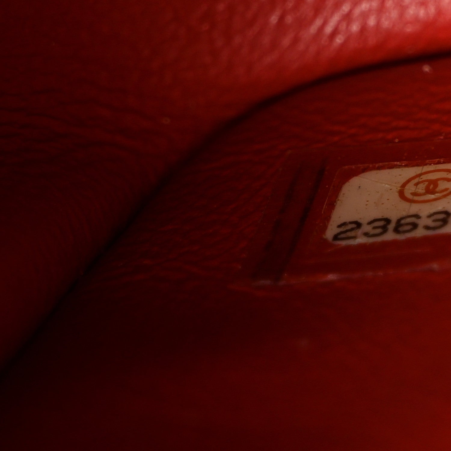 Chanel Patent Chevron Quilted Mini Square Flap Red 7 of 12
