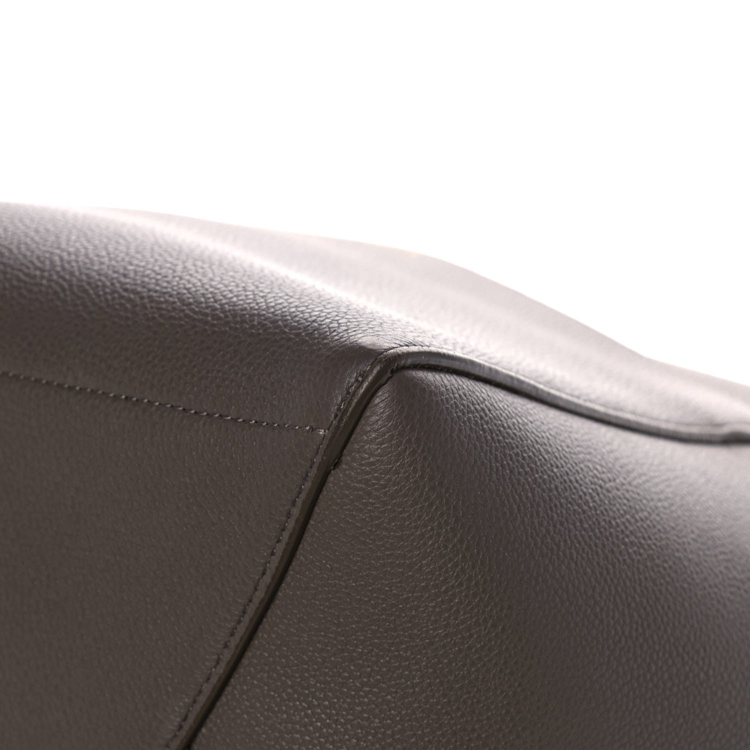 Celine Soft Grained Calfskin Sangle Bucket Bag Taupe 11 of 14