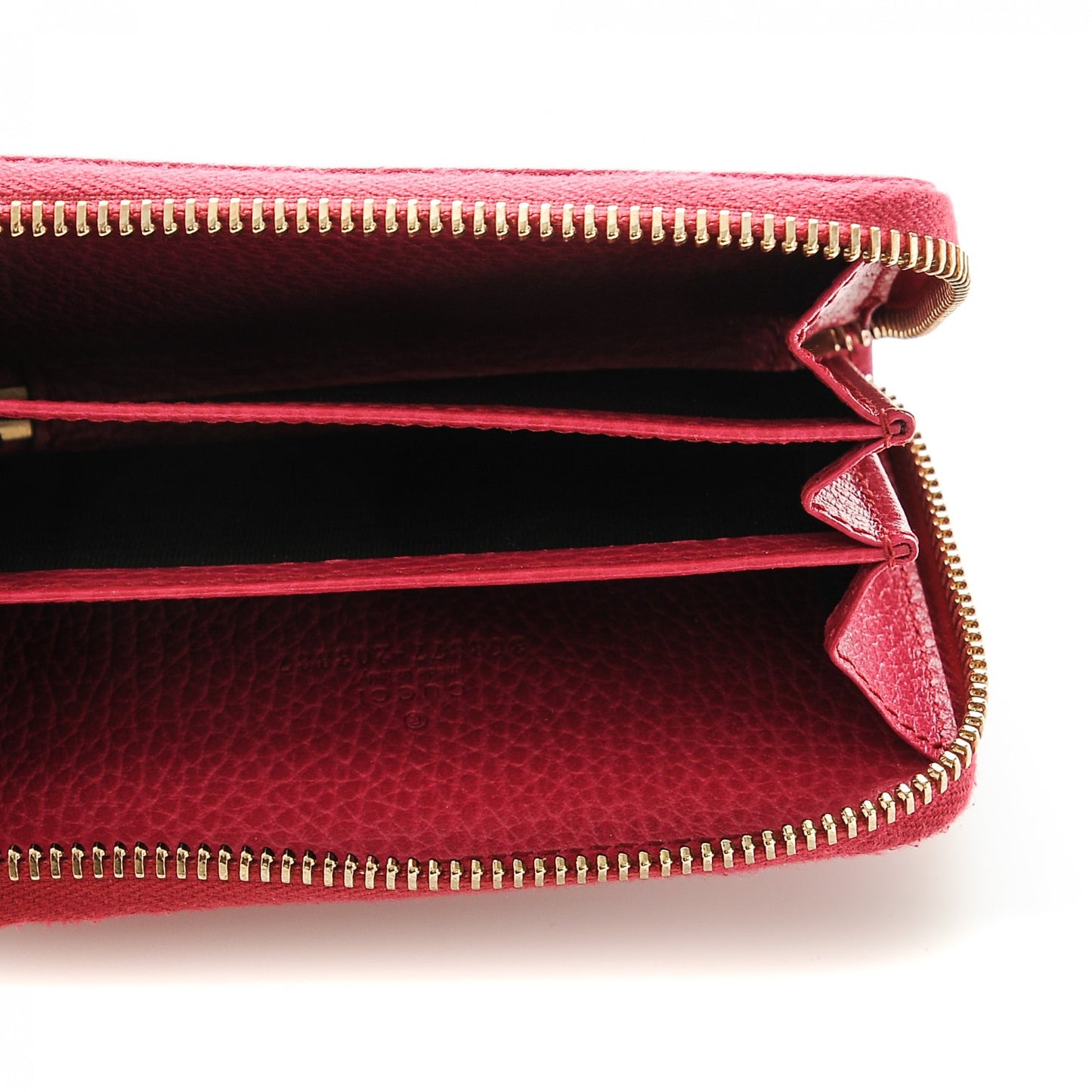 Dollar Calfskin Swing Zip Around Card Case Blossom