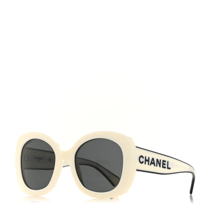 Chanel Acetate Sunglasses 71414 White 1 of 7