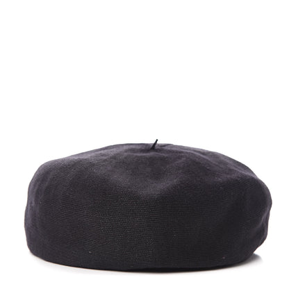 Christian Dior Technical Fabric Etoile Beret Black 1 of 6