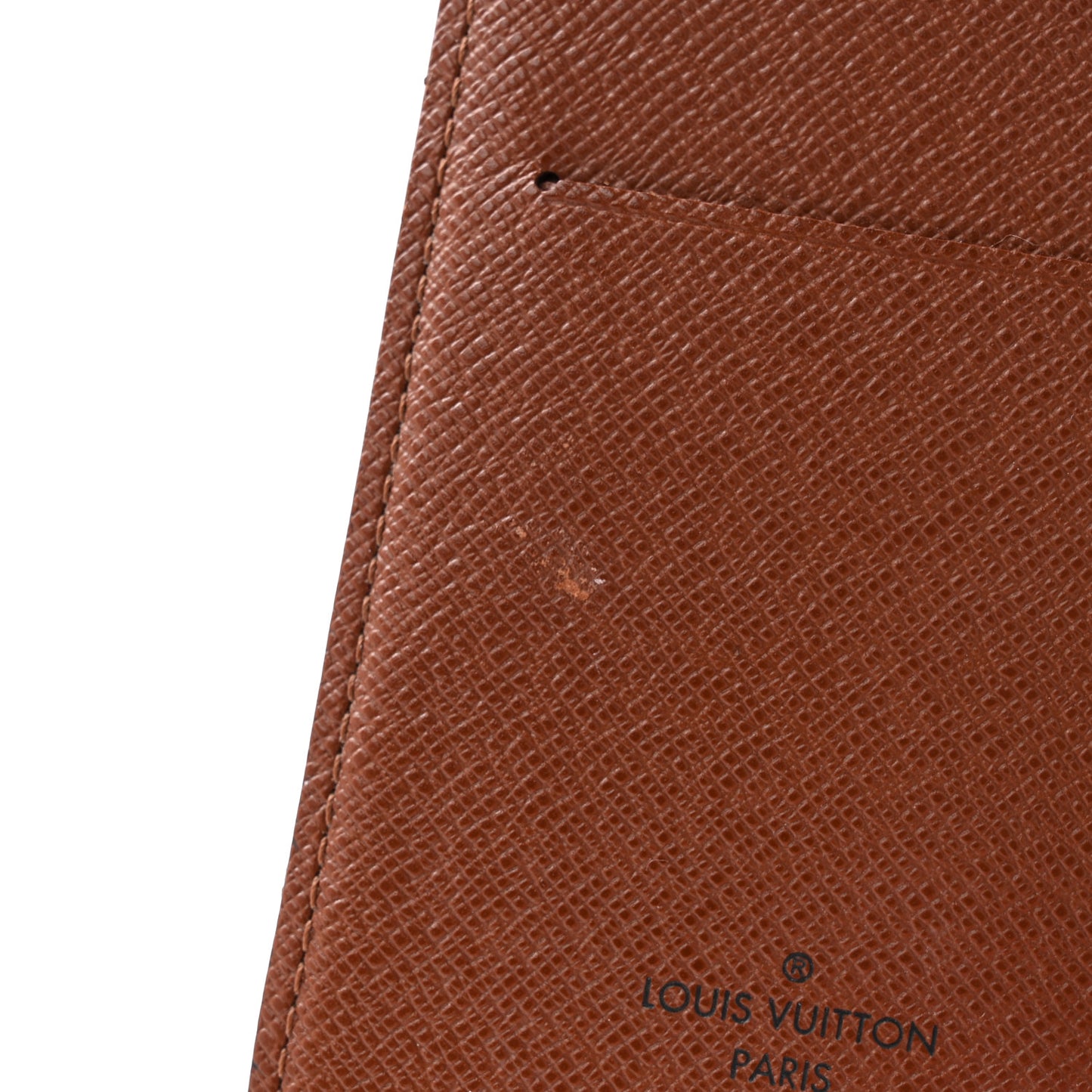 Monogram Pocket Agenda Cover
