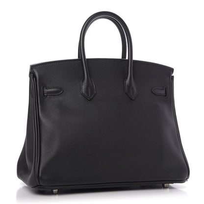 Hermes Swift Birkin 25 Black 3 of 10