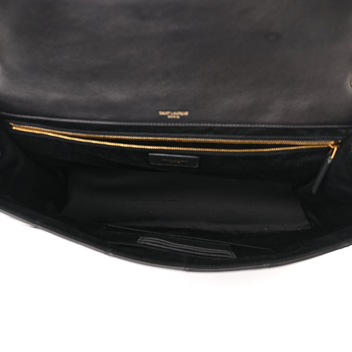 Saint Laurent Lambskin Matelasse Monogram Oversized Jamie Black 5 of 9