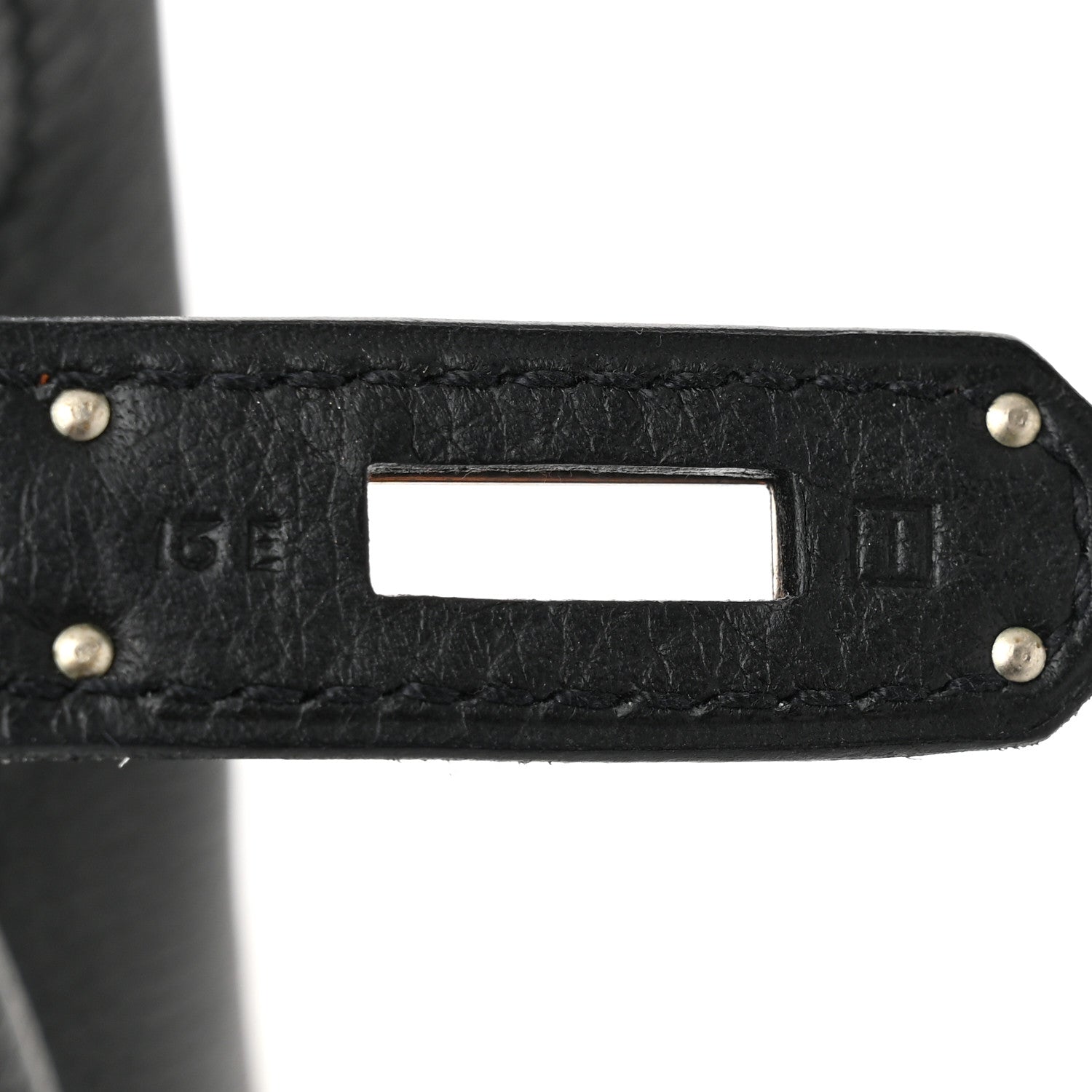 Hermes Taurillon Clemence Birkin 35 Black 7 of 12