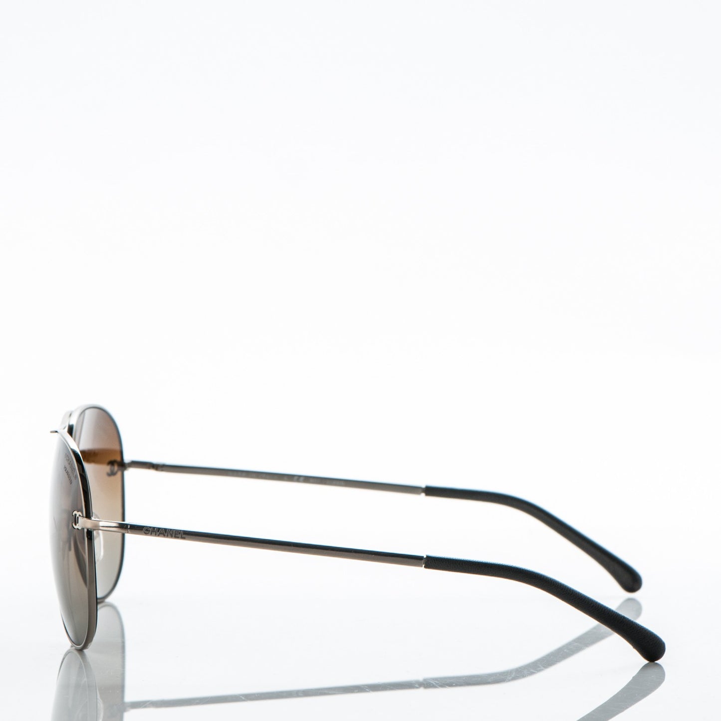 Polarized CC Aviator Sunglasses 4189-T-Q Brown