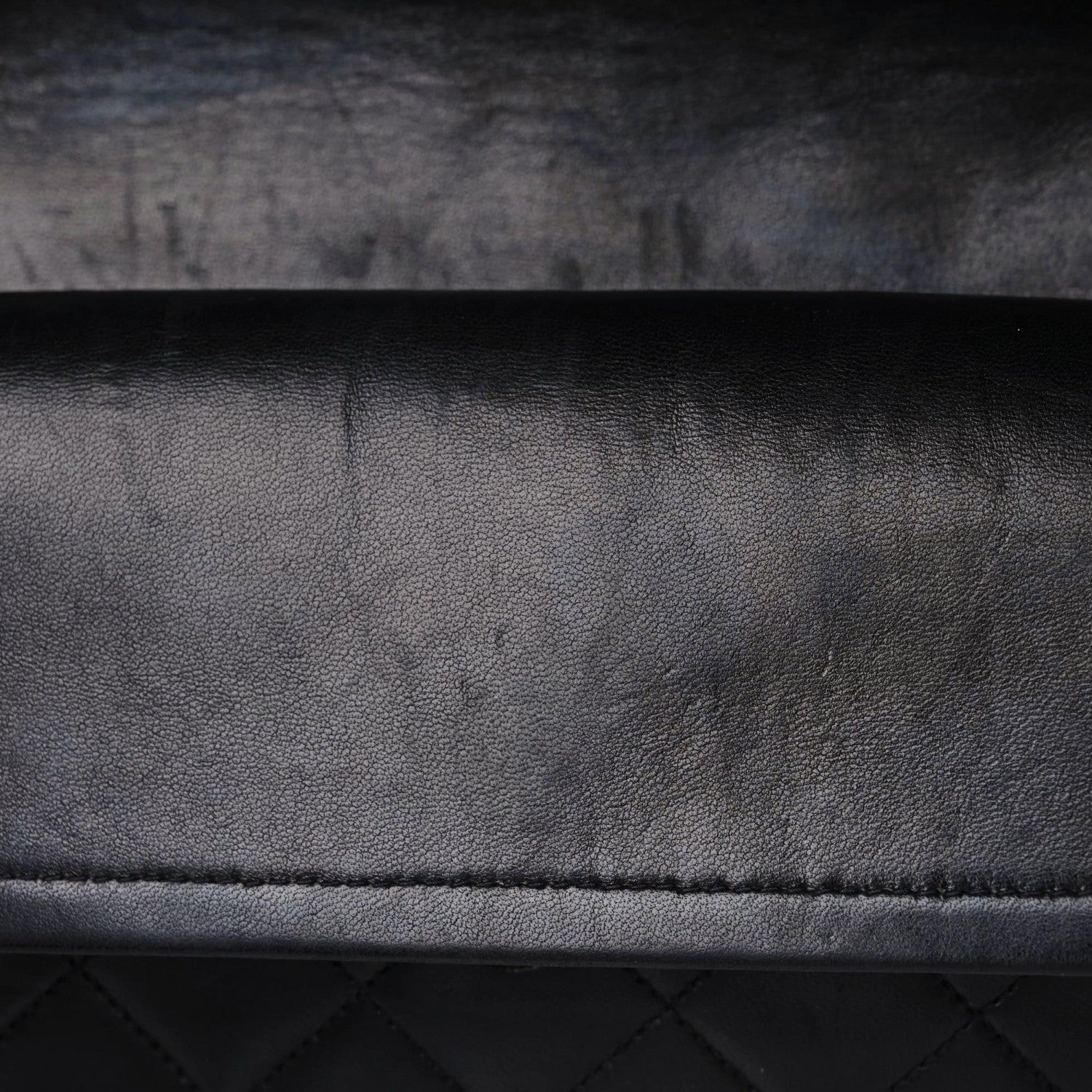 Chanel Lambskin Quilted Medium Double Flap Black 11 of 21