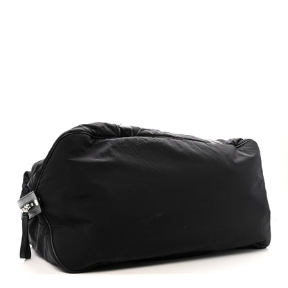 Bottega Veneta Nylon Crossroad Travel Bag Black 3 of 10