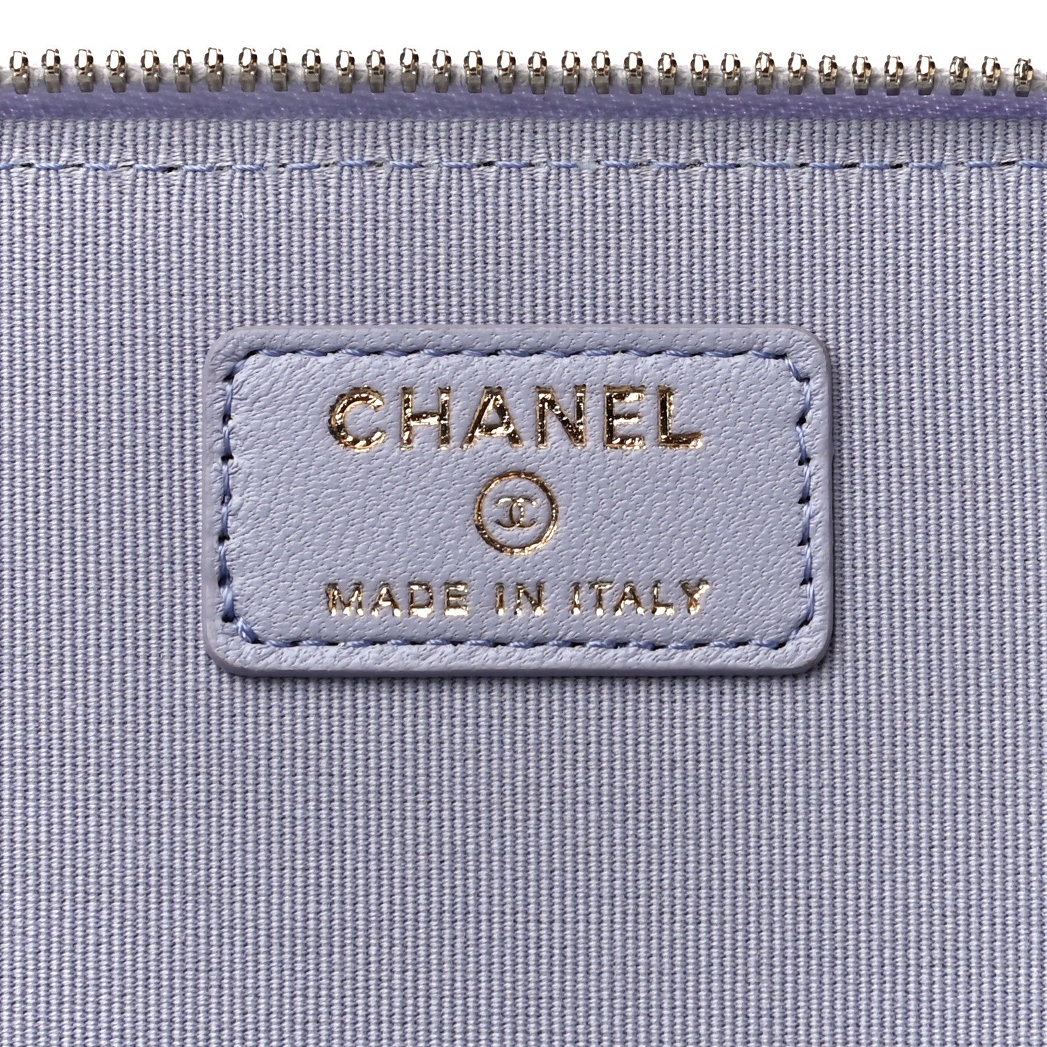 Chanel Lambskin Quilted Small Top Handle Vanity Case With Chain Light Purple 6 of 11