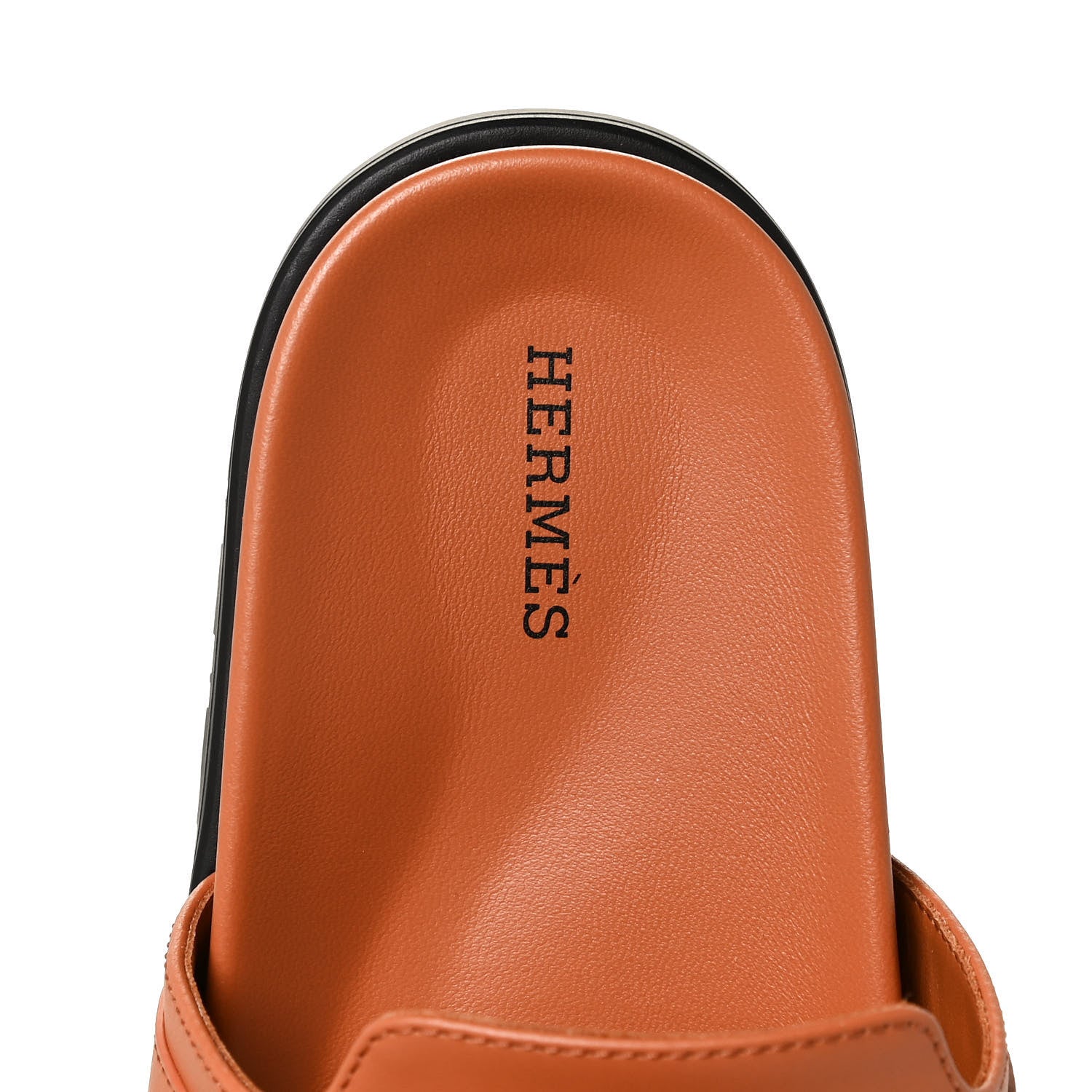 Hermes Calfskin Womens Empire Sandals 38 Marron Glaise 7 of 12