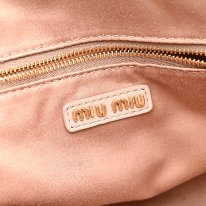 Miu Miu Nappa Matelasse Arcadie Top Handle Bag Cameo Powder Pink 6 of 15