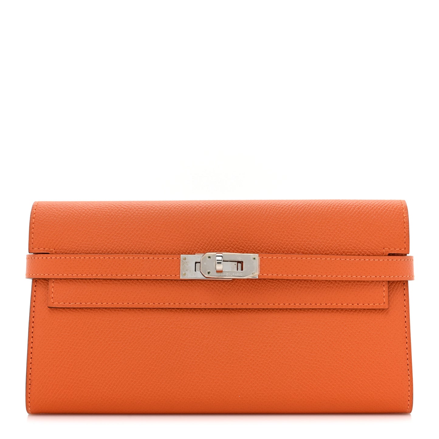 Epsom Kelly Longue Wallet Orange