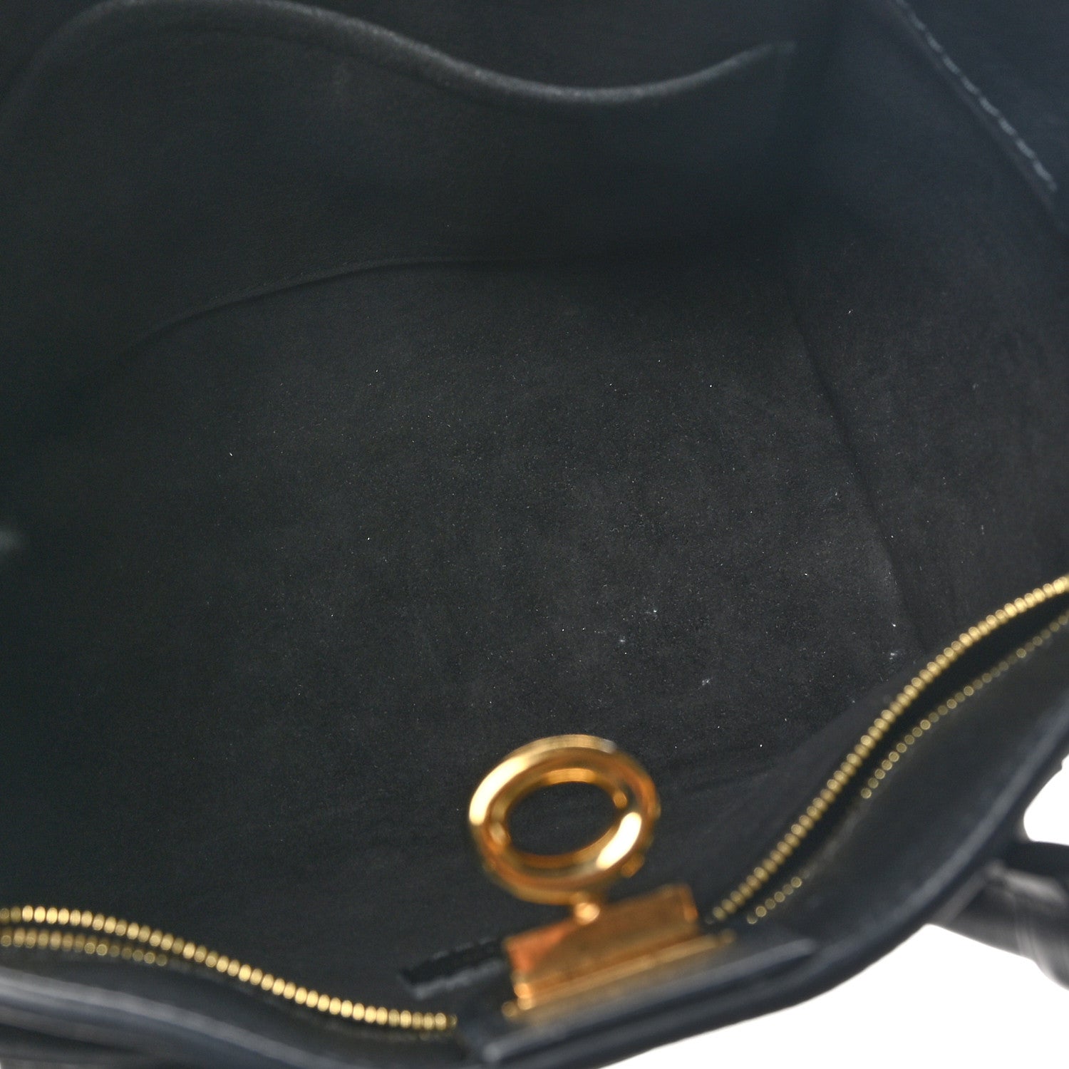 Louis Vuitton Calfskin Monogram On My Side PM Black 5 of 9