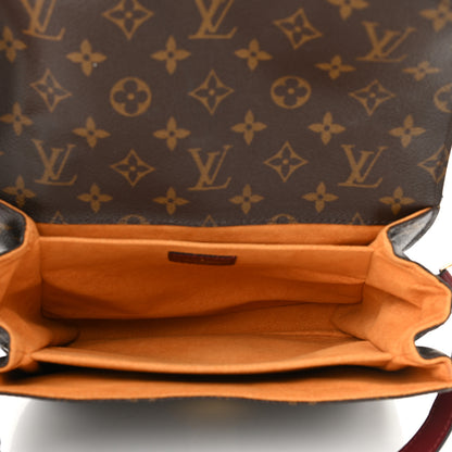 Louis Vuitton Monogram Braided Pochette Metis Safran 5 of 9