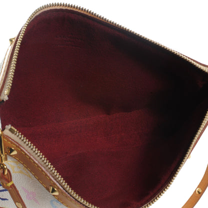 Louis Vuitton Monogram Multicolor Pochette Accessories White 6 of 8